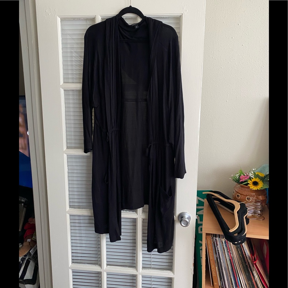 Torrid Size 6 Long hoodie Cardigan